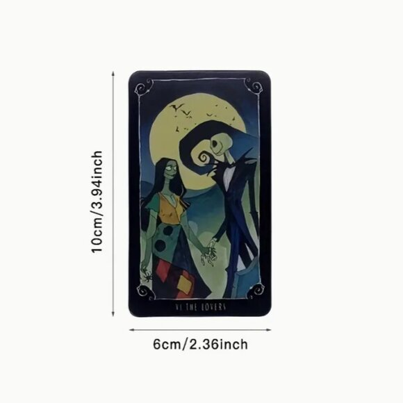 Nightmare Before Christmas Tarot 78 Card Deck NWT - Picture 3 of 5
